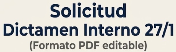 GE Solicitud Dictamen